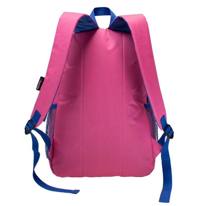 Plecak młodzieżowy miejski - szkolny - różowo-granatowy