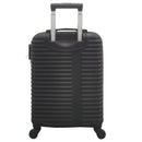 Walizka podróżna ABS - na kółkach - kabinowa - mała 20'' - czarna