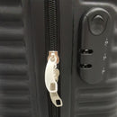 Walizka podróżna ABS - na kółkach - kabinowa - mała 20'' - czarna