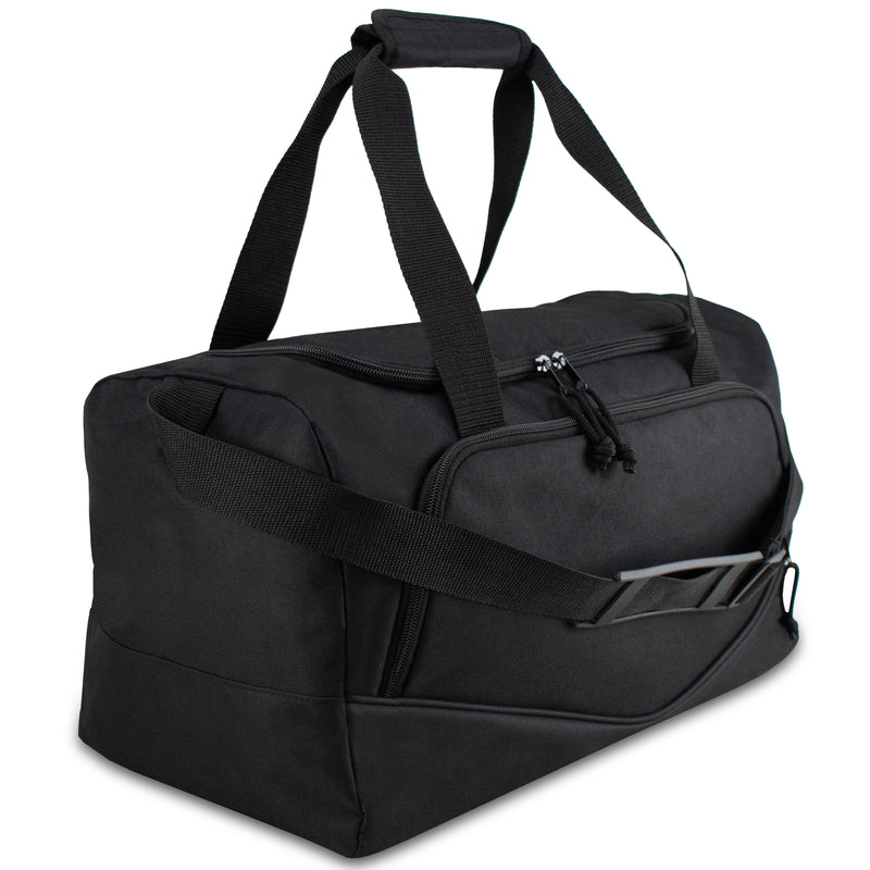 Poręczna torba sportowa fitness - 28L - czarna