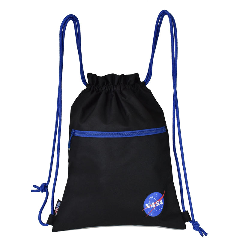 Worek plecak - miejski / szkolny / sportowy - czarno-niebieski - kolekcja NASA - Semi Line