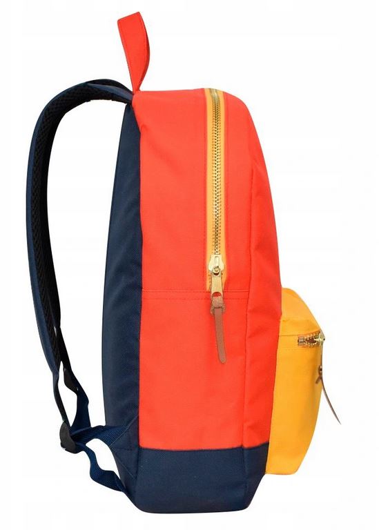 Plecak młodzieżowy - szkolny - pomarańczowo-żółty