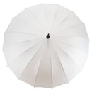 Parasol długi z włókna szklanego - biały - 116 cm