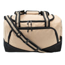 Poręczna torba sportowa fitness - 28L - kremowa