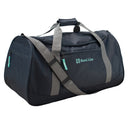 Torba sportowa fitness - czarno-szara - 40 l