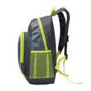 Plecak młodzieżowy miejski - szkolny - grafitowo-żółty