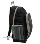 Plecak młodzieżowy miejski - szkolny - czarno-szary