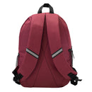 Plecak młodzieżowy miejski - szkolny - dwukomorowy - bordowy