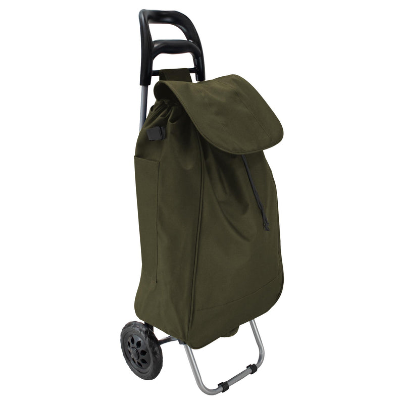 Wózek na zakupy 40L - khaki