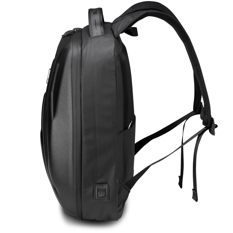 Plecak miejski na laptopa 14" - czarny usztywniany