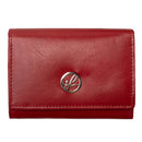 PORTFEL DAMSKI SKÓRZANY - RFID - CZERWONY - W PUDEŁKU