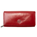 PORTFEL DAMSKI SKÓRZANY - DUŻY - RFID - CZERWONY - W PUDEŁKU