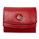 PORTFEL DAMSKI SKÓRZANY - RFID - CZERWONY - W PUDEŁKU