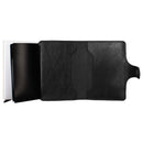 PORTFEL SKÓRZANY - RFID - CZARNY - W PUDEŁKU