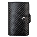 PORTFEL SKÓRZANY - RFID - CZARNY - W PUDEŁKU