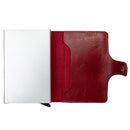 PORTFEL DAMSKI SKÓRZANY - RFID - CZERWONY - W PUDEŁKU