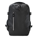 Plecak podróżny do samolotu 20 L - bagaż podręczny - czarny - eko skóra