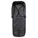 Plecak podróżny do samolotu 20 L - bagaż podręczny - czarny - eko skóra