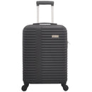 Walizka podróżna ABS - na kółkach - kabinowa - mała 20'' - czarna