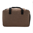 Torba podróżna do samolotu - bagaż - 20 L - brązowa
