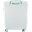 Walizka podróżna na kółkach - Abstrakcja - miętowa personalizowana