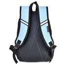 Plecak młodzieżowy - szkolny - błękitno-czarny