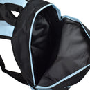 Plecak młodzieżowy - szkolny - błękitno-czarny