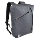 Plecak miejski na laptopa 14" - z dodatkową funkcją torby - grafitowy - Semi Line