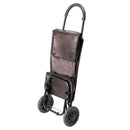 Wózek na zakupy z serii fashion - brązowy