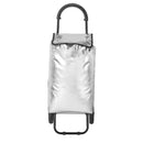 Wózek na zakupy z serii fashion - srebrny