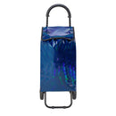 Wózek na zakupy z serii fashion - granatowy