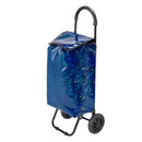 Wózek na zakupy z serii fashion - granatowy