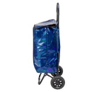 Wózek na zakupy z serii fashion - granatowy