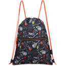 Worek plecak premium - do szkoły / przedszkola - Gitara czarny