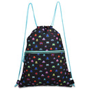 Worek plecak premium - do szkoły / przedszkola - Pacman czarny