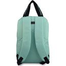 Plecak miejski młodzieżowy z ozdobnymi taśmami - miętowy