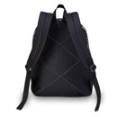 Plecak młodzieżowy - szkolny - z kieszonką - szary w palmy