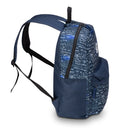 Plecak młodzieżowy - szkolny - z kieszonką - granatowy gwiazdozbiór