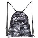 Worek plecak premium - do szkoły / przedszkola - szary moro - Semi Line