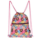 Worek plecak premium - do szkoły / przedszkola - różowo-wielokolorowy - Semi Line