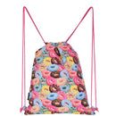 Worek plecak premium - do szkoły / przedszkola - różowo-wielokolorowy - Semi Line