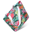 Torba plażowa - flamingi kwiaty