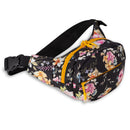 Nerka / biodrówka / saszetka - na pas - w kwiaty