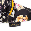 Nerka / biodrówka / saszetka - na pas - w kwiaty