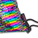 Worek plecak - kolorowe cekiny