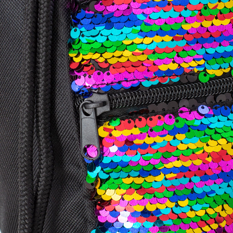 Worek plecak - kolorowe cekiny