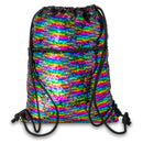 Worek plecak - kolorowe cekiny