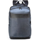 Plecak miejski na laptopa 15,6 - z portem USB - grafitowy