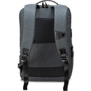 Plecak miejski na laptopa 15,6 - z portem USB - grafitowy
