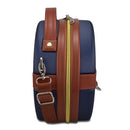 Kuferek KOSMETYCZKA Fashion - damska - granatowa